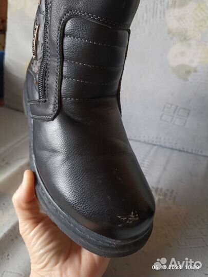 Ботиночки на мальчика зимние