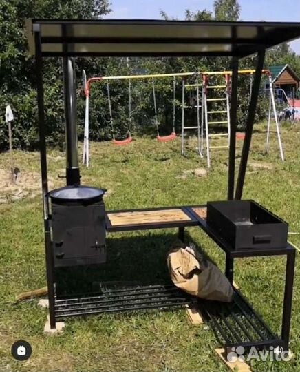 Садовая мебель столы, скамейки, качели, мангалы