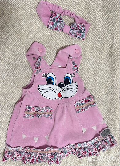 Платье сарафан кошечка