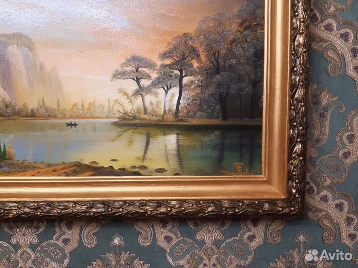 Картина маслом на холсте пейзаж