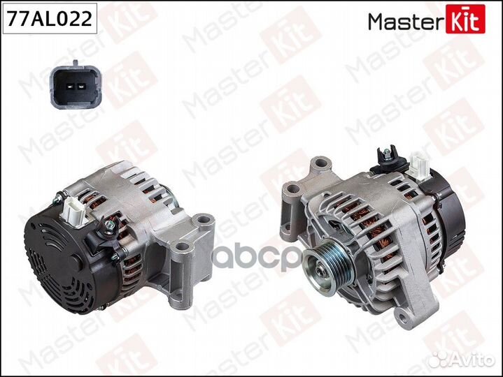 Генератор renault logan 77AL022 MasterKit