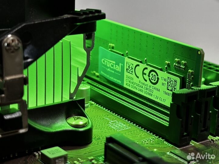 Материнская плата MSi B450 A PRO MAX + ryzen 1200