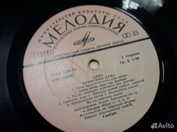 Виниловые пластинки