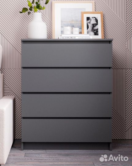 Комод Охта 800.4 графит
