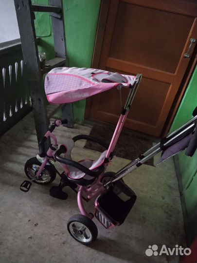 Детский трехколесный велосипед бу