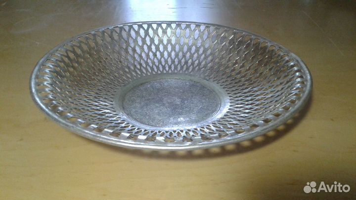 Тарелка алюминиевая