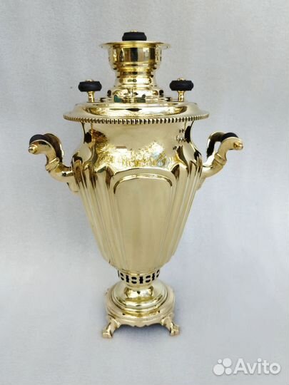 Самовар рюмка угольный тпт после реставрации