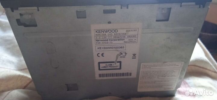 Магнитола kenwood ddx52r