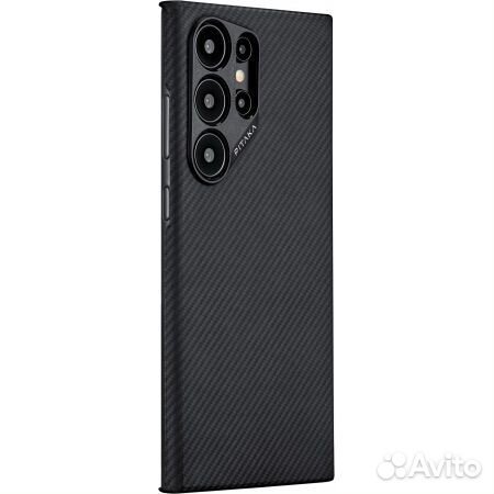 Чехол Pitaka Samsung Galaxy S24 Ultra черный