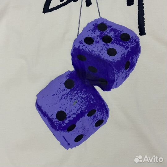 Футболка Stussy Fuzzy Dice Tee