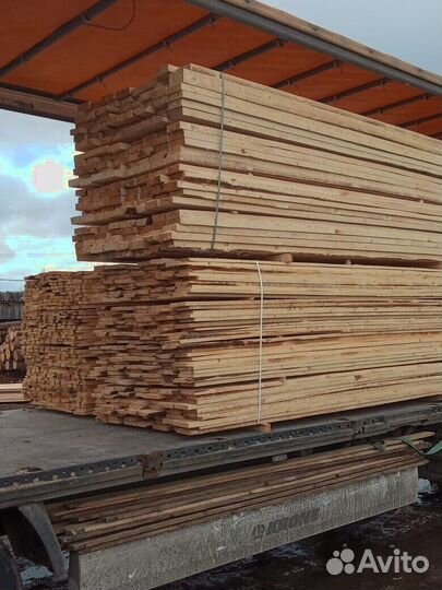 Доска обрезная 50х150х6000. Пиломатериалы