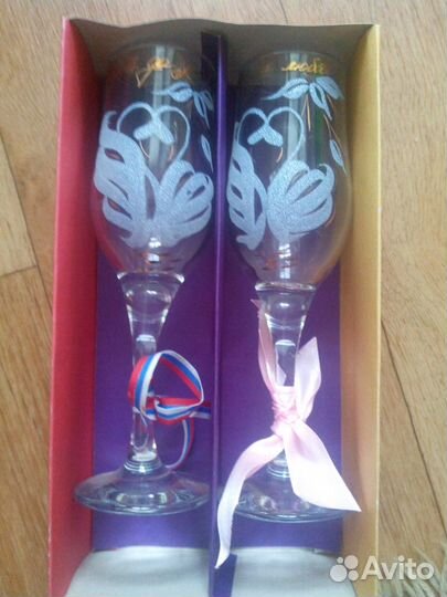 Свадебные бокалы