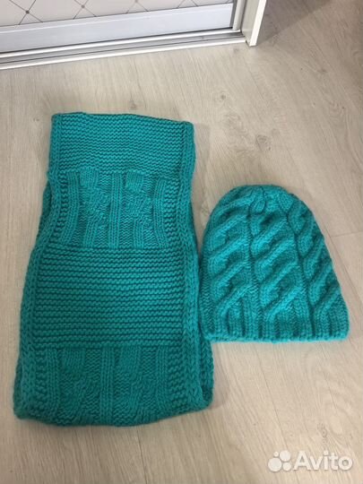 Комплект шапка+снуд