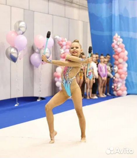 Купальник для художественной гимнастики 140-146