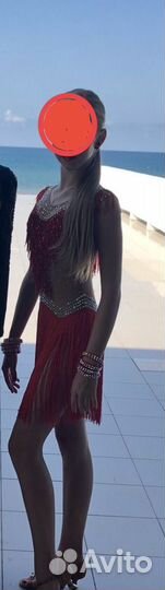 Платье для бальных танцев латина ю2