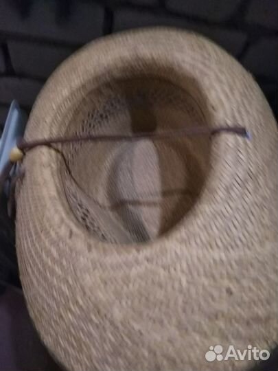 Соломенная шляпа. Винтаж