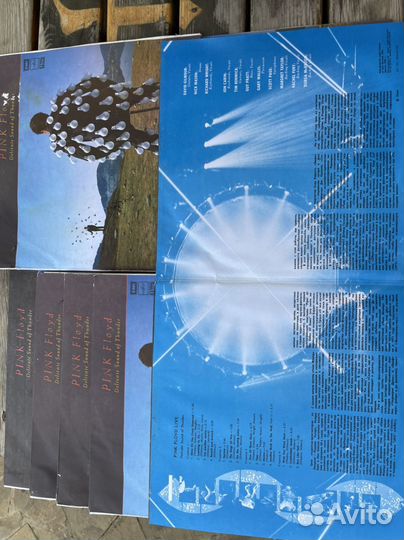Винил Pink Floyd live delicate sound of thunder