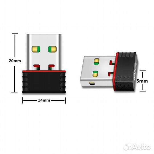 USB wi-fi адаптер новый