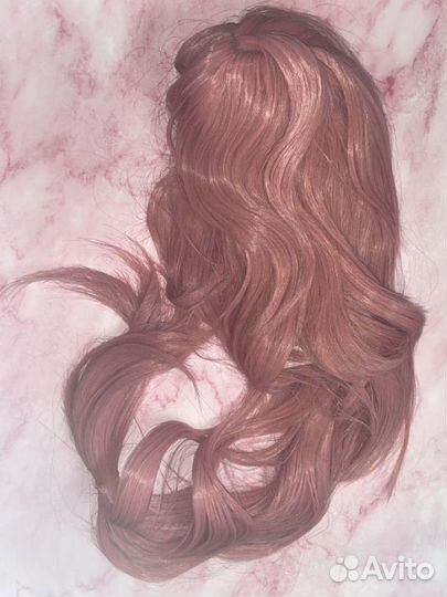 Парик Яэ Мико косплей геншин новый