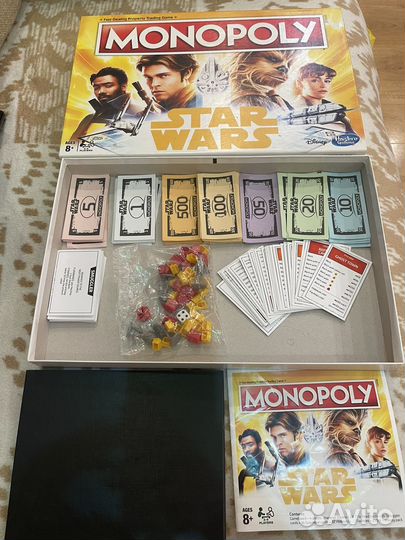 Редкая коллекционная Монополия Star Wars