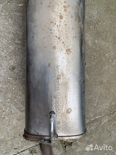 Глушитель nissan tiida c 11. HR 15