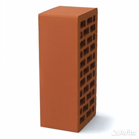 Облицовочный кирпич красный гладкий 1,4 NF