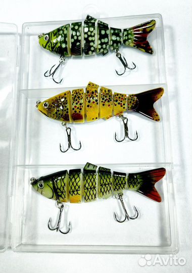 Набор составных воблеров