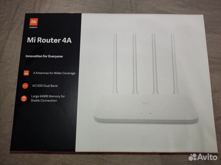 Wifi роутер xiaomi 4a