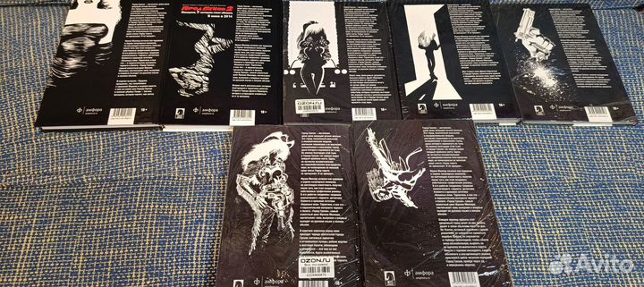 Комиксы Город Грехов все 7 томов