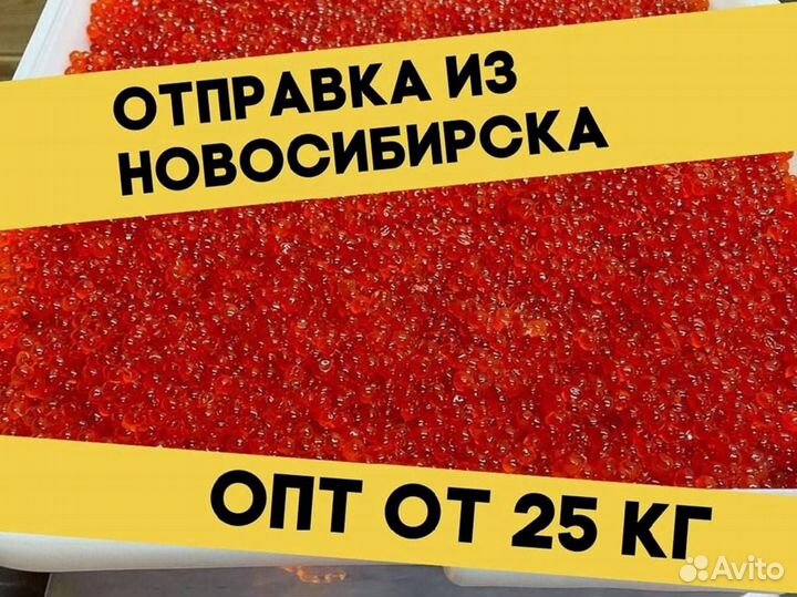 Икра красная кеты, июнь 2023 года