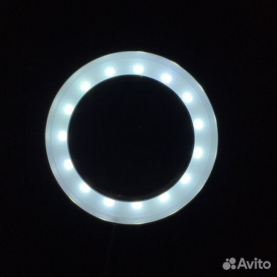 Лампа лупа настольная