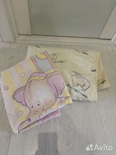 Детское одеяло 2 шт