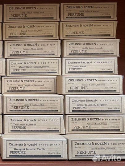 40 ароматов Духи Zielinski & Rozen Зелински