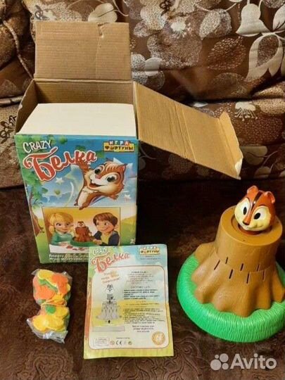 Фортуна настольная игра Crazy Белка