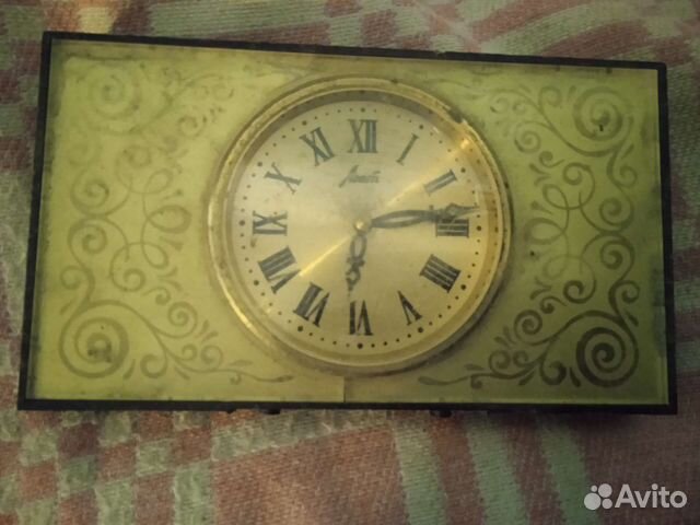 Настольные часы и барометр СССР