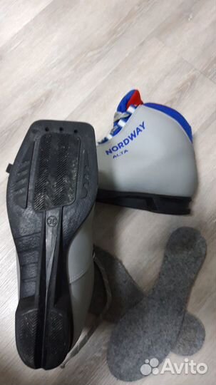 Ботинки для беговых лыж детские Nordway Alta 75 mm