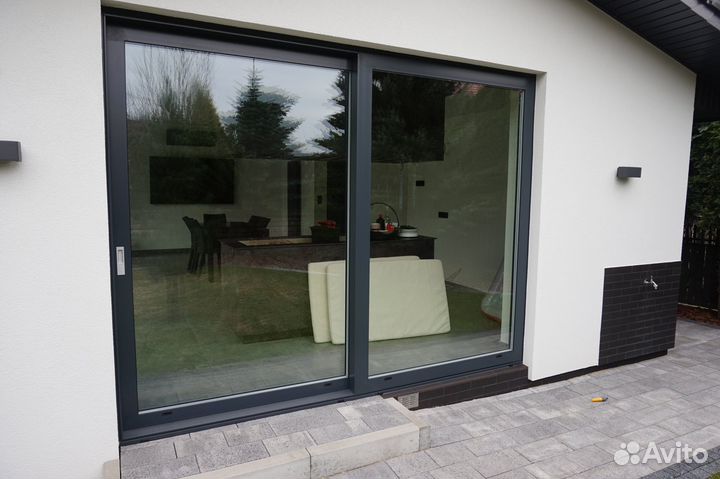 Окна пластиковые и алюминивые