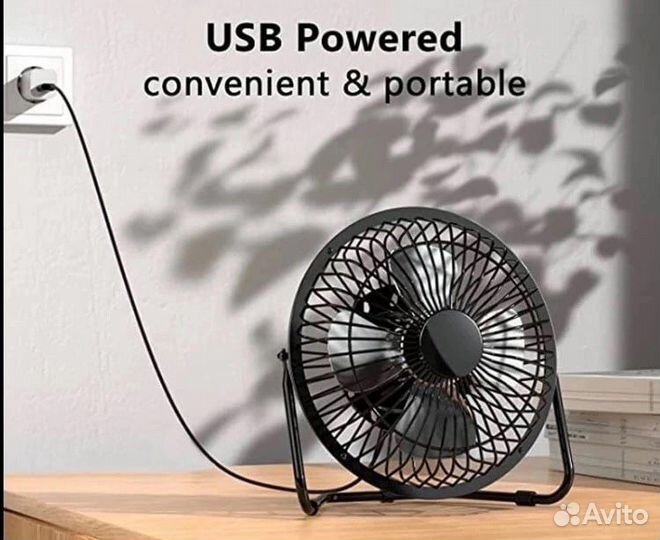 Вентилятор настольный новый