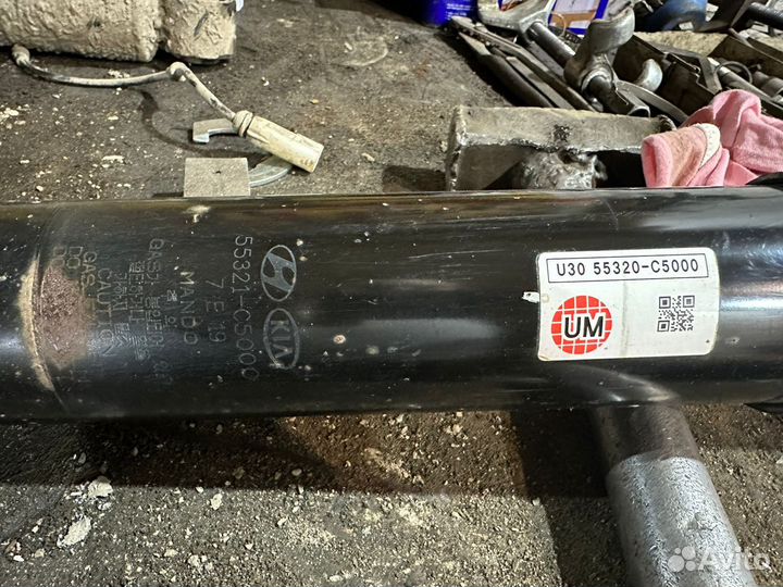 Задний амортизатор kia sorento