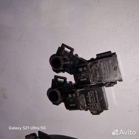 Датчики парковки с проводкой. тойота Прадо 150