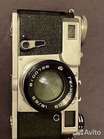 Фотоаппарат Киев с объективом Гелиос 103 18/53