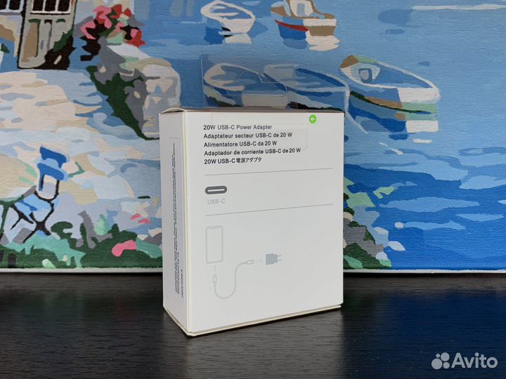 Блок питания apple 20w 1:1 оригинал