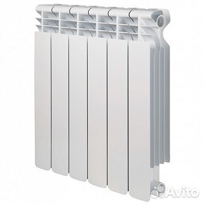 Радиатор алюминиевый radena 500/85 10 секций