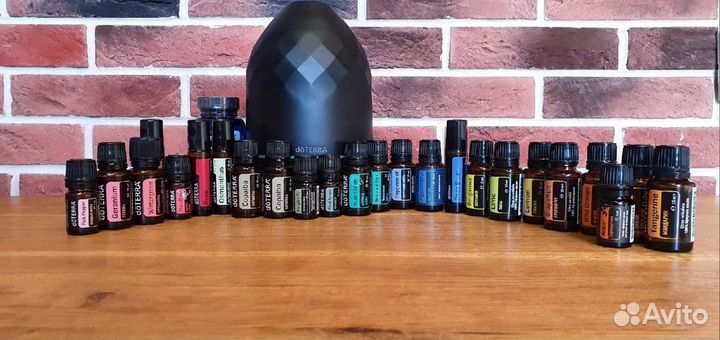 Эфирные масла DoTerra. Хризантема, пальмароза и др