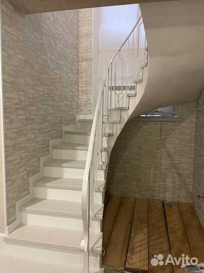 Перила кованые винтовые для дома