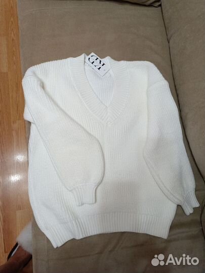 Свитер женский оверсайз новый