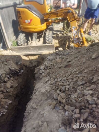 Услуги мини экскаватора