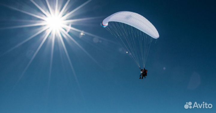 Подарочный сертификат полёт на параплане