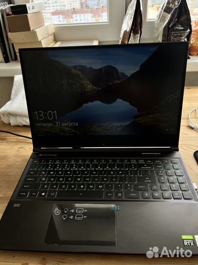 Игровой ноутбук Gateway i5+Rtx 2060 6gb