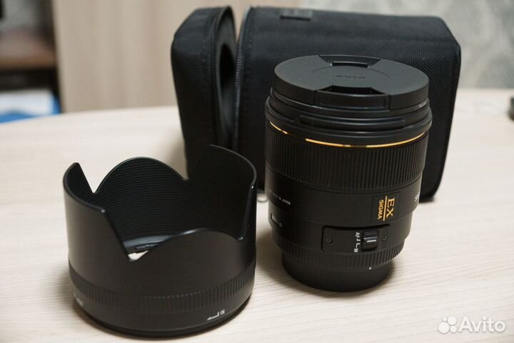 Объектив Sigma 85mm F1.4 EX DG sony A